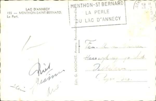 Menthon-Saint-Bernard Lac d_Annecy – Bild 2