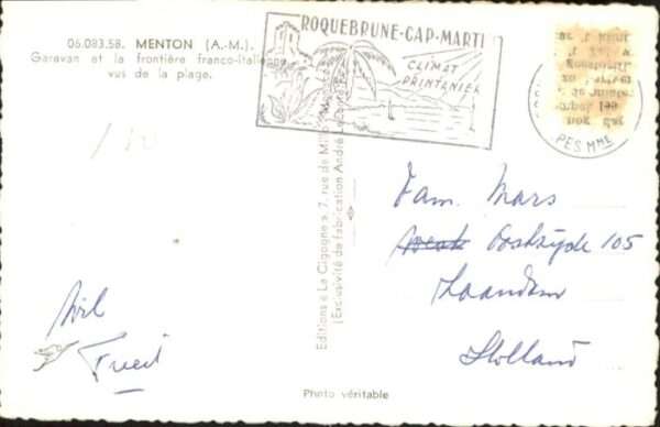 Menton Alpes Maritimes Menton Boot – Bild 2