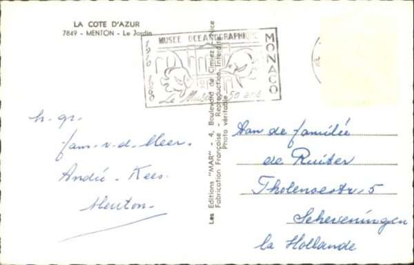 Menton Alpes Maritimes Menton Le Jardin – Bild 2