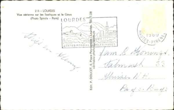 Lourdes Hautes Pyrenees Lourdes Fliegeraufnahme – Bild 2