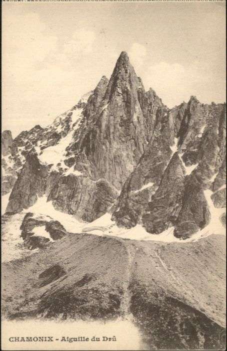 Chamonix Chamonix-Mont-Blanc Aiguille du Dru
