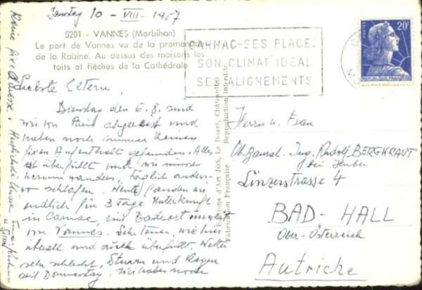 Vannes 56 Vannes Schiff – Bild 2