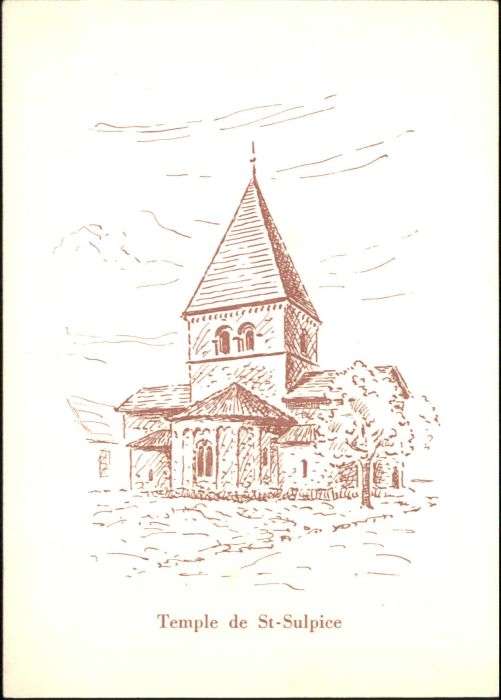 St Sulpice VD Saint-Sulpice Tempel