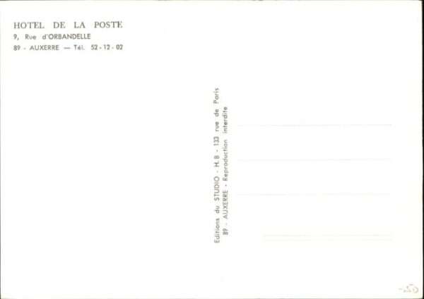 Auxerre Hotel de la Poste – Bild 2