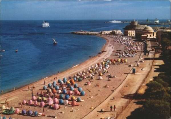 Rhodes Rhodos Greece Rhodes Plage d_Elli