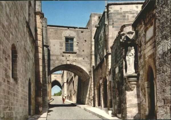Rhodes Rhodos Greece Rhodes Street Knights Rittergasse