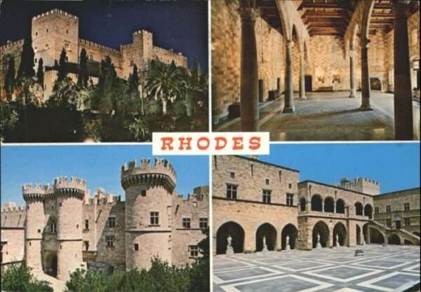 Rhodes Rhodos Greece Rhodes Rhodos Palace Knights Palast der