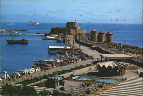 Rhodes Rhodos Greece Rhodes Rhodos Port Hafen