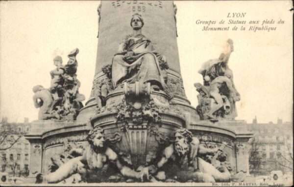 Lyon France Lyon Denkmal