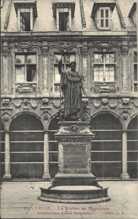 Lille Nord Lille Napoleon Statue