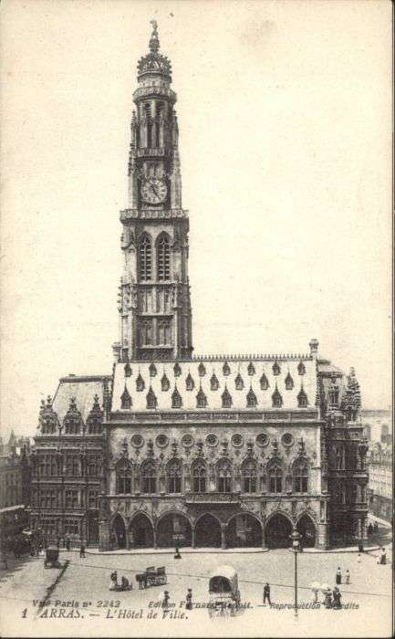 Arras Pas-de-Calais Arras Rathaus