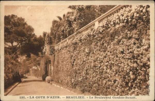 Beaulieu-sur-Mer 06 Beaulieu Boulevard Gordon Benett