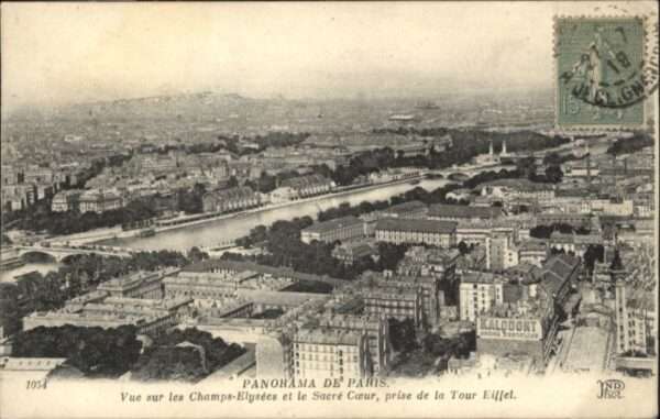 Paris Champs Elysees Sacre Coeur