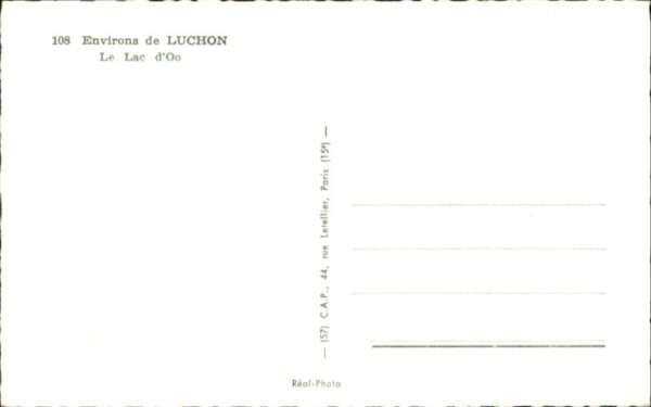 Luchon Haute-Garonne Luchon Le Lac d_Oo – Bild 2