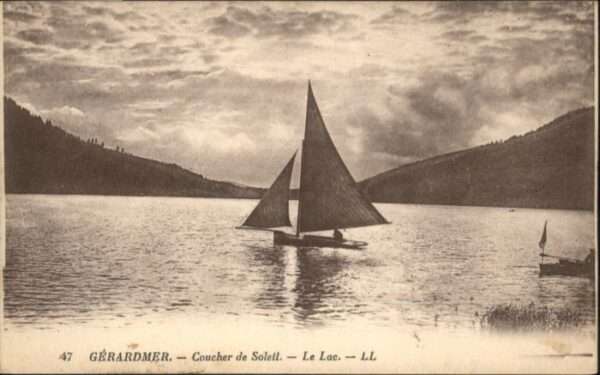Gerardmer Segelboot