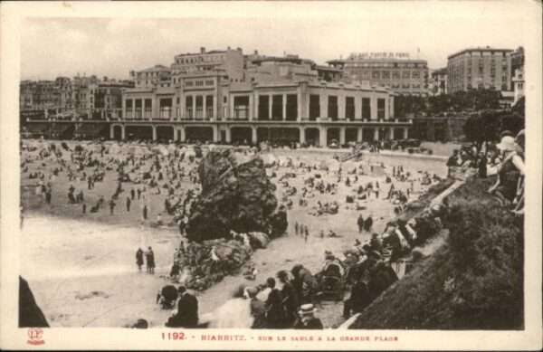 Biarritz Pyrenees Atlantiques Biarritz La Grande Plage