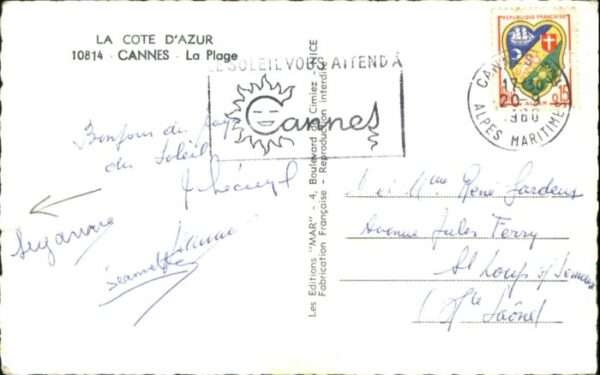 Cannes Alpes-Maritimes Cannes Strand – Bild 2