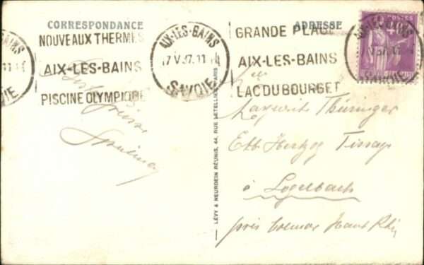 Aix-les-Bains Le Bourget Lac du Bourget Tunnel de St – Bild 2