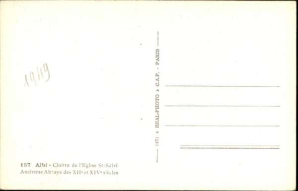 Albi Tarn Albi Cloitre de l'Eglise St Salvi – Bild 2