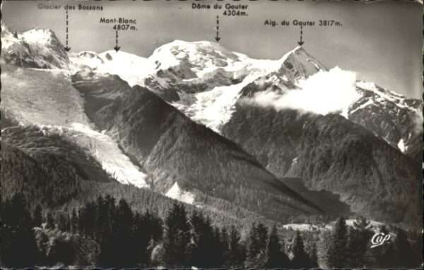 Chamonix Chamonix-Mont-Blanc Glacier des Bossons