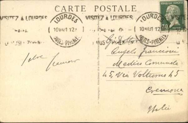 Lourdes Hautes Pyrenees Lourdes Basilika – Bild 2