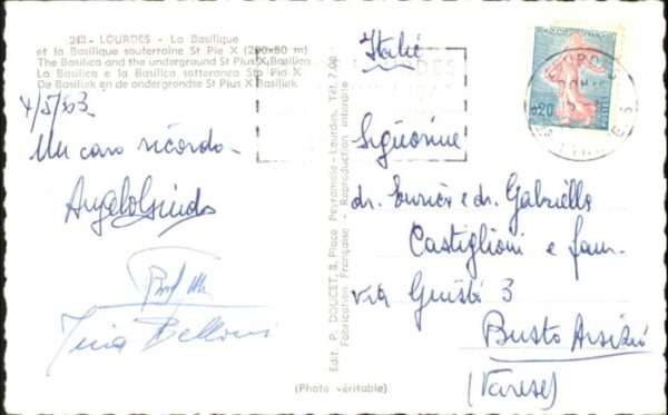 Lourdes Hautes Pyrenees Lourdes Basilika – Bild 2