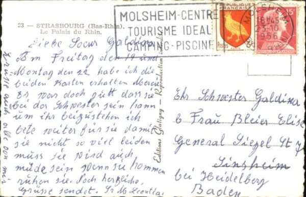 Strasbourg Alsace Strasbourg Le Palais du Rhin – Bild 2