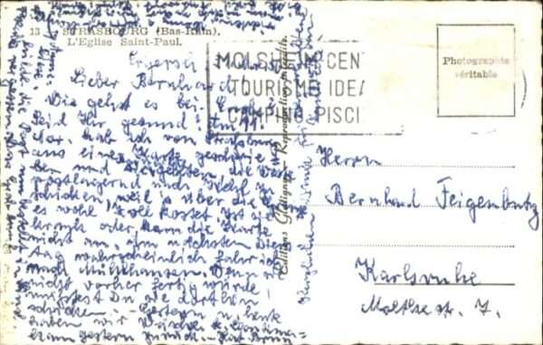 Strasbourg Alsace Strasbourg Kirche Saint Paul – Bild 2