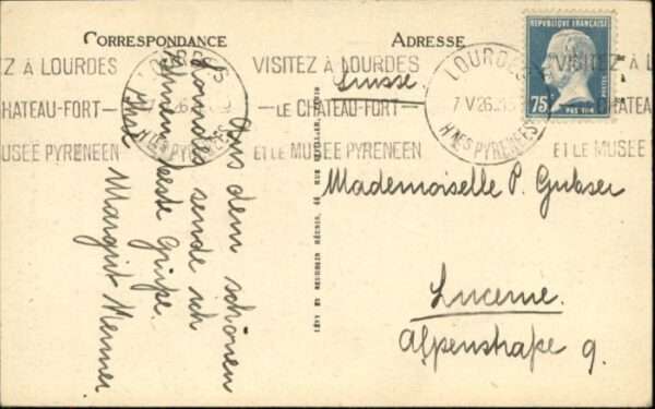Lourdes Hautes Pyrenees Lourdes L'Apparition – Bild 2