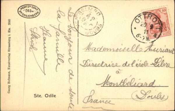 Mont-Ste-Odile Mont-Sainte-Odile  Sainte Odile – Bild 2