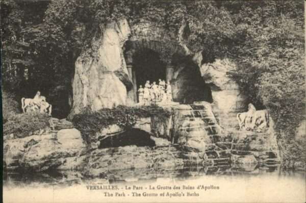 Versailles Yvelines Versailles Le Parc La Grotte des Bains