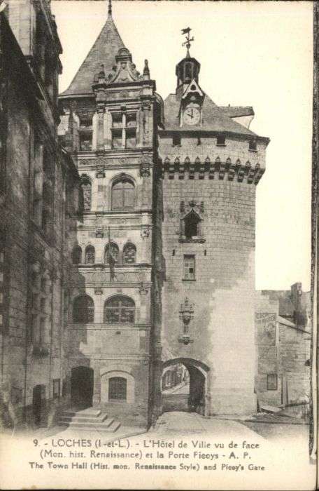 Loches l_Hotel de Ville