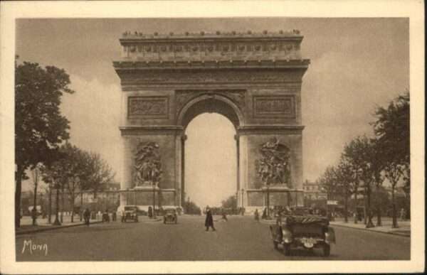 Paris L'Arc de Triomphe de l'Etoile