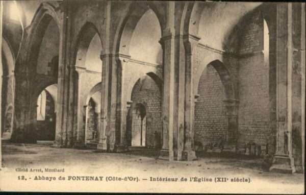 Montbard Abbaye de Fontenay Eglise