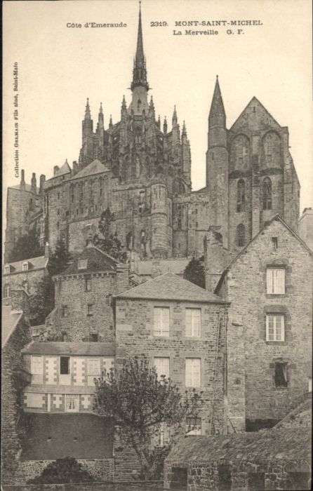 Le Mont-Saint-Michel Cote d_Emeraude