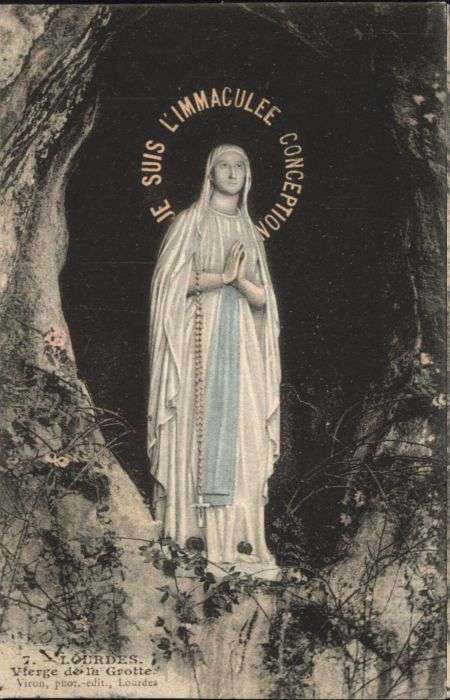 Lourdes Hautes Pyrenees Lourdes Vierge de la Grotte