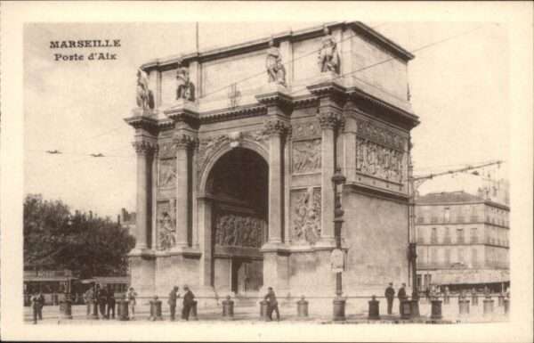 Marseille Bouches-du-Rhone Marseille  Porte d_Aix