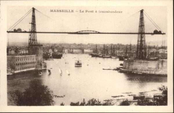 Marseille Bouches-du-Rhone Marseille  Le Pont a transbordeur
