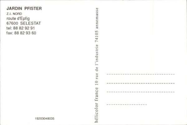 Selestat Bas Rhin Elsass Jardin Pfister – Bild 2