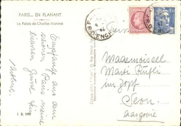 Paris Le Palais de Chaillot Illumine – Bild 2