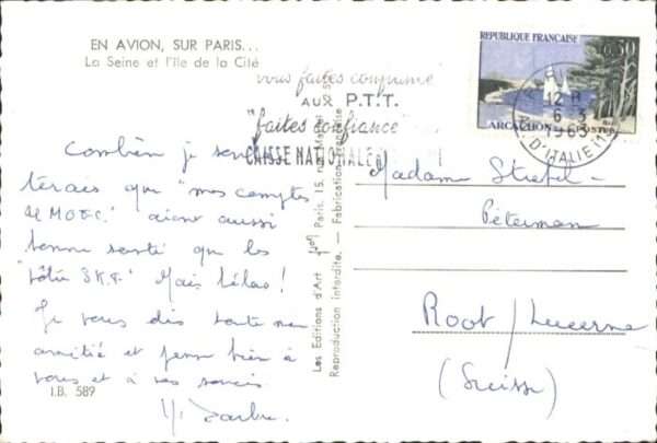 Paris Fliegeraufnahme L'Ile de la Cite – Bild 2