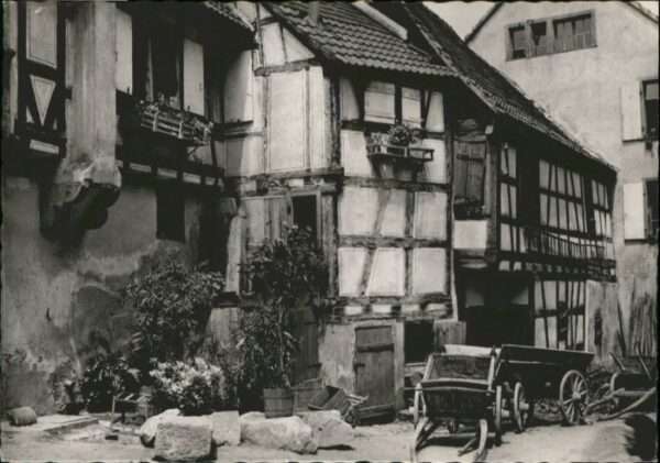 Riquewihr Vieille maison alsacienne