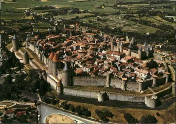 Carcassonne Fliegeraufnahme