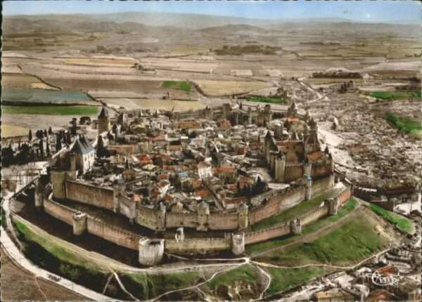 Carcassonne Fliegeraufnahme