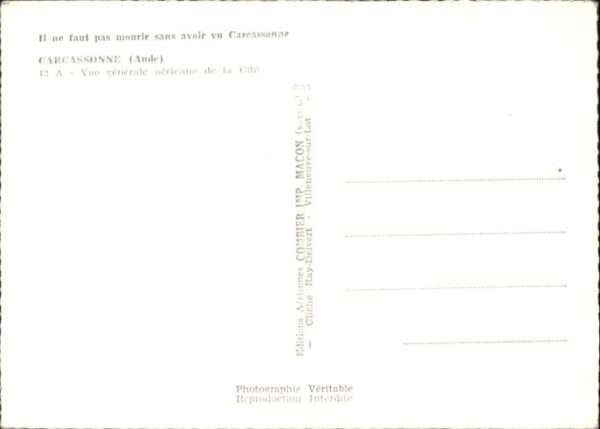 Carcassonne Fliegeraufnahme – Bild 2