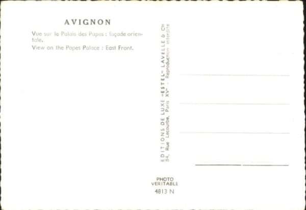 Avignon Vaucluse Avignon Tour Saint Laurent Tour des Ang – Bild 2