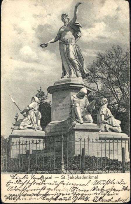 Basel BS Basel St Jakobs Denkmal