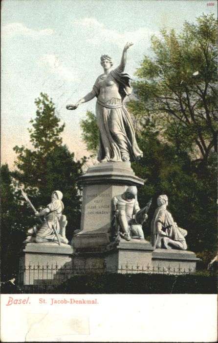 Basel BS Basel St Jakobs Denkmal
