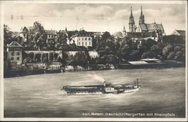 Basel BS Basel Deutschrittergarten Schiff