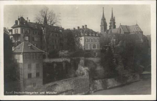 Basel BS Basel Deutschrittergarten Münster